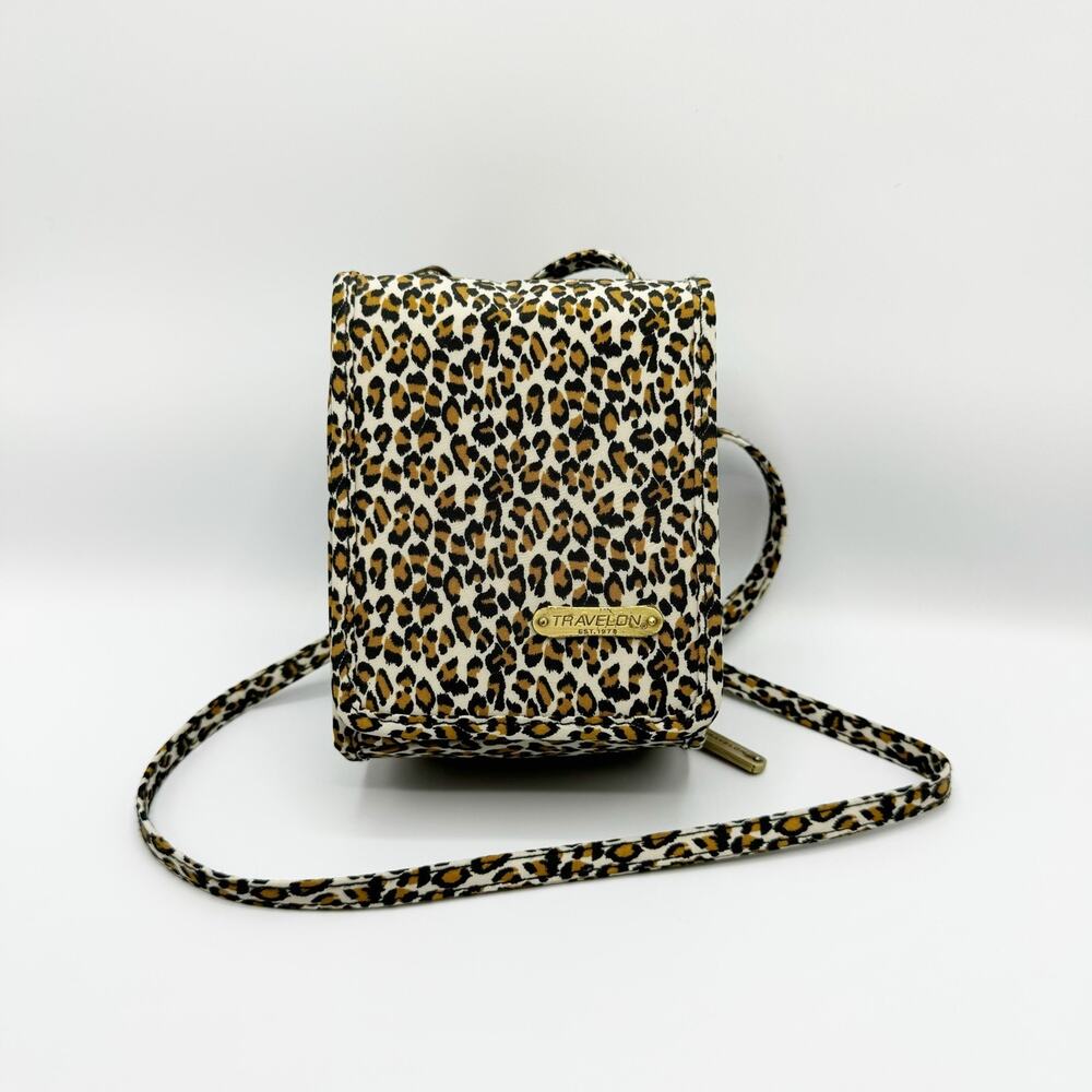 Travelon Leopard Crossbody Bag Travel